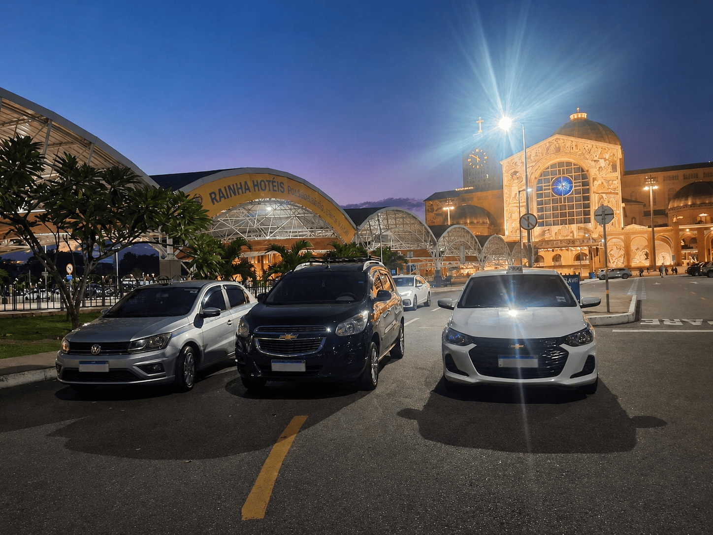 Voyage, Onix and Spin — always clean and well-maintained